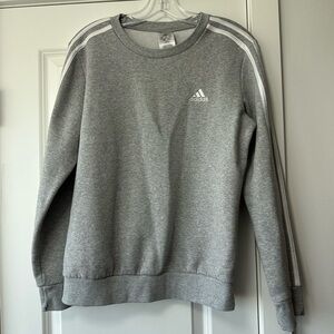 Adidas women’s Crewneck Gray Sweater